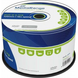 MediaRange Εγγράψιμα DVD-R 16x 4.7GB Cake Box 50τμχ