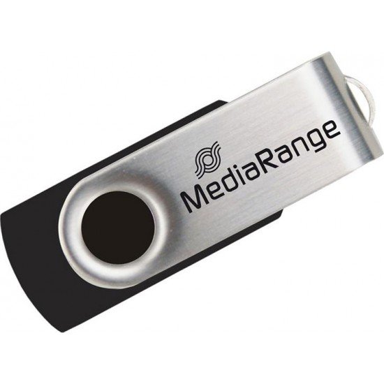 MediaRange USB 2.0 Flash Drive 8GB Black/Silver