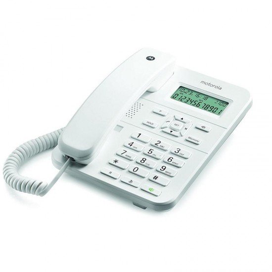 Motorola CT202 Ενσύρματο Τηλέφωνο White Motorola CT202 Ενσύρματο Τηλέφωνο White