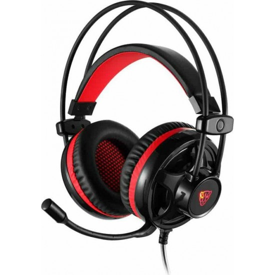 Motospeed H11 Over Ear Gaming Headset ενσύρματο 2χ3.5mm +USB LED Black