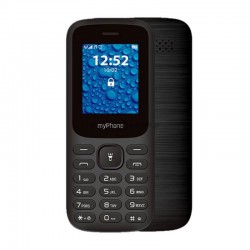 MyPhone 2220 Dual SIM Κινητό με Κουμπιά Μαύρο GR