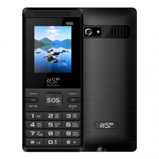 NSP 1850 1.8'' 32MB/32MB Dual Sim Black NSP 1850 1.8'' 32MB/32MB Dual Sim Black