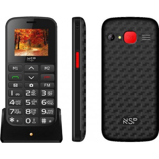 NSP 2000DS Dual Sim 32MB/32MB Black NSP 2000DS Dual Sim 32MB/32MB Black