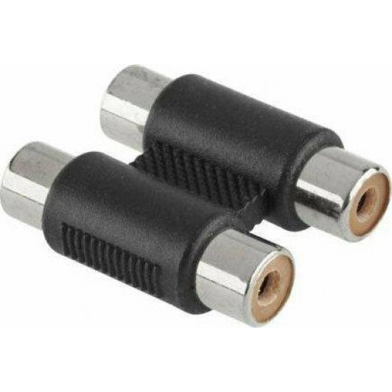 OEM 2x RCA female - 2x RCA female (DM-0317-N)1τμχ