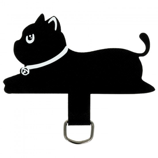 OEM Ανταλλακτικό Pad Λουράκι Λαιμού Nylon Cat Black OEM Ανταλλακτικό Pad Λουράκι Λαιμού Nylon Cat Black
