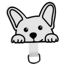 OEM Ανταλλακτικό Pad Λουράκι Λαιμού Nylon Dog Grey