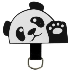 OEM Ανταλλακτικό Pad Λουράκι Λαιμού Nylon Panda White-Black