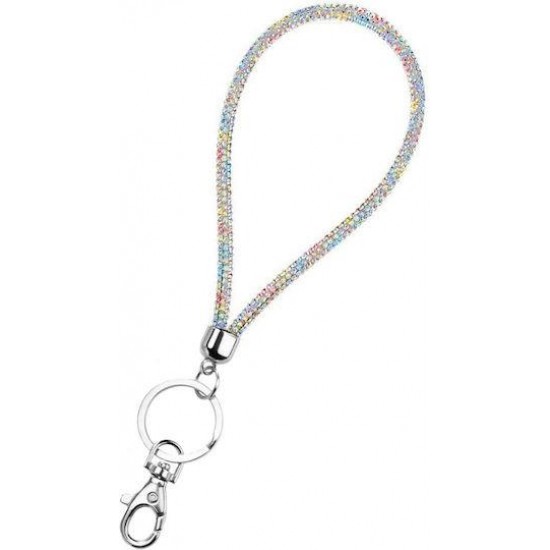 OEM Λουράκι Καρπού Κινητού G-21 Silver Rainbow