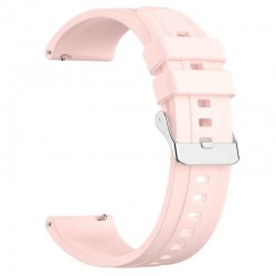 OEM Λουράκι Σιλικόνης για smartwatch 22mm Pink OEM Λουράκι Σιλικόνης για smartwatch 22mm Pink
