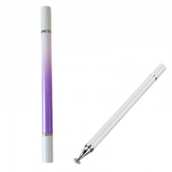 OEM Πενάκι Αφής με Στυλό Λευκό-Μωβ