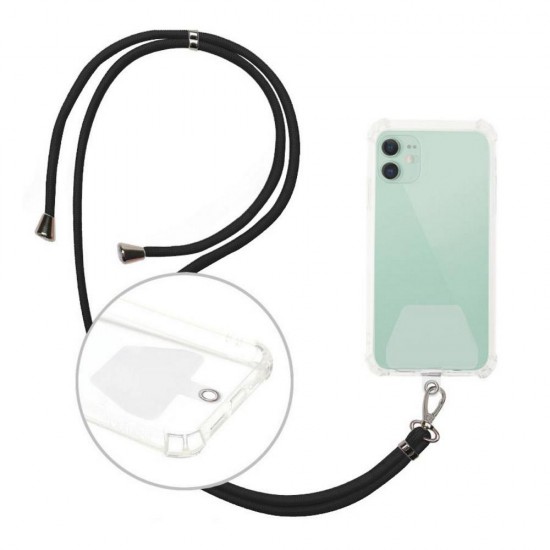 ΟΕΜ Universal neck strap for phones black
