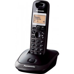 Panasonic KX-TG2511 Ασύρματο Τηλέφωνο Titanium Black