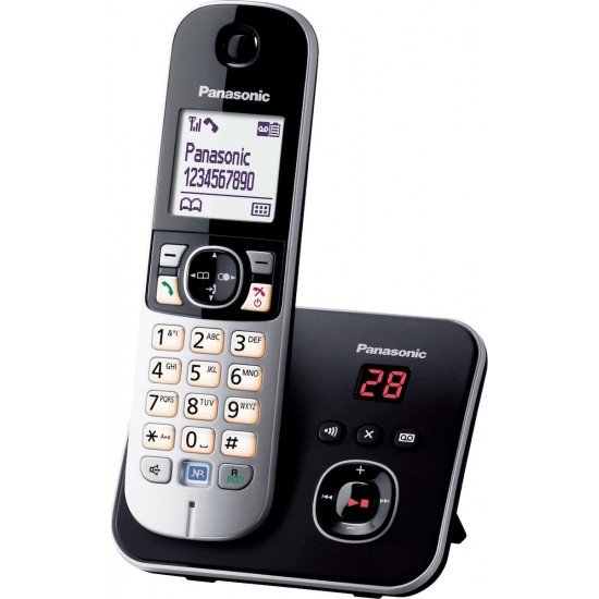 Panasonic KX-TG6821 Dect Ασύρματο Τηλέφωνο με Τηλεφωνητή Panasonic KX-TG6821 Dect Ασύρματο Τηλέφωνο με Τηλεφωνητή