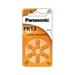 Panasonic Μπαταρίες Ακουστικών Βαρηκοΐας 13 1.4V 6τμχ Panasonic Μπαταρίες Ακουστικών Βαρηκοΐας 13 1.4V 6τμχ
