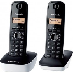Panasonic  KX-TG1612 Διπλό Ασύρματο BLACK/WHITE