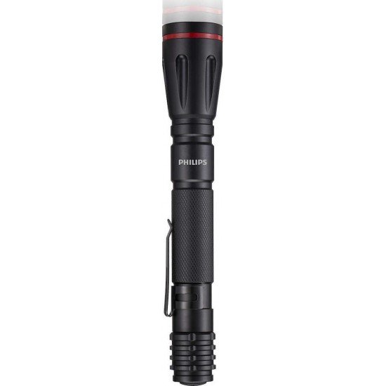 Philips Φακός LED Αδιάβροχος IPX4 με Μέγιστη Φωτεινότητα 160lm 1000 Series Μαύρος Philips Φακός LED Αδιάβροχος IPX4 με Μέγιστη Φωτεινότητα 160lm 1000 Series Μαύρος
