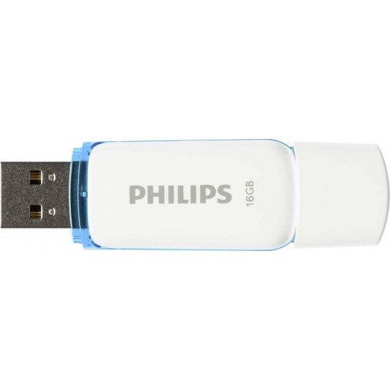 Philips Snow 16GB USB 2.0 Stick Μπλε

