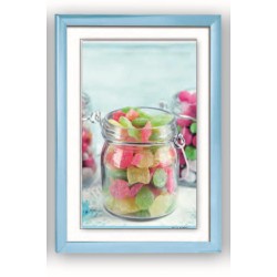 Πλαστική  Κορνίζα 10χ15 cm  Μπλε