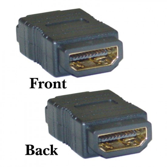 Powertech adapter HDMI 19pin θηλυκό σε θηλυκό