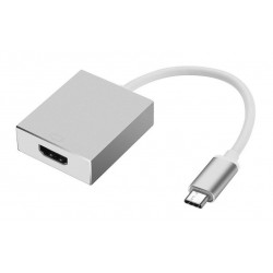 POWERTECH αντάπτορας CAB-UC006 USB 3.1 Type-C σε HDMI λευκό
