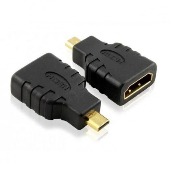 POWERTECH αντάπτορας micro HDMI σε HDMI ADA-H002 μαύρος
