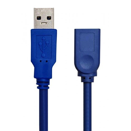 POWERTECH καλώδιο προέκτασης USB CAB-U153, 5Gbps, 3m, μπλε POWERTECH καλώδιο προέκτασης USB CAB-U153, 5Gbps, 3m, μπλε