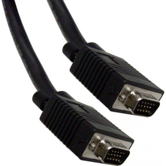 Powertech Καλώδιο VGA male - VGA male 3m Black