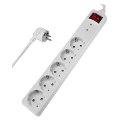 POWERTECH πολύπριζο ασφαλείας PT-880, 5x schuko, 16A, 1.5m, λευκό
POWERTECH πολύπριζο ασφαλείας PT-880, 5x schuko, 16A, 1.5m, λευκό