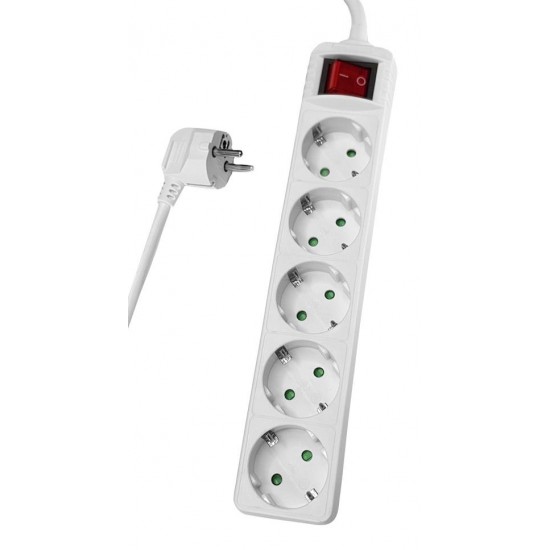 POWERTECH πολύπριζο PT-874, 5x schuko, 16A, 1.5m, λευκό
POWERTECH πολύπριζο PT-874, 5x schuko, 16A, 1.5m, λευκό