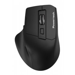 Powertech PT-1272 Ασύρματο Εργονομικό Ποντίκι Μαύρο
