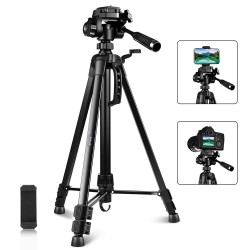 Puluz PU3096B Tripod with 3D 360° head + phone holder Puluz PU3096B Tripod with 3D 360° head + phone holder