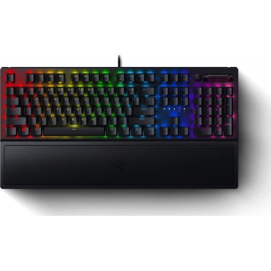 Razer BlackWidow V3 Mechanical Keyboard Green Switch  Wrist Rest