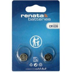 Renata Μπαταρίες Λιθίου Ρολογιών CR1220 2τμχ
Renata Μπαταρίες Λιθίου Ρολογιών CR1220 2τμχ