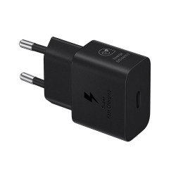 Samsung Φορτιστής GaN 25W Power Delivery Μαύρος Samsung Φορτιστής GaN 25W Power Delivery Μαύρος