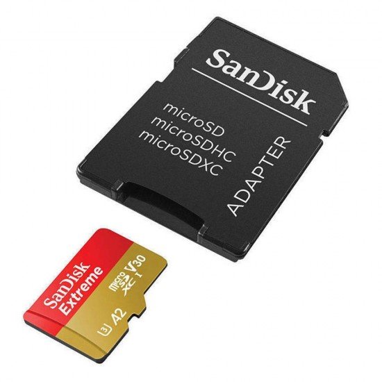 SanDisk EXTREME microSDXC 512 GB 190/130 MB/s UHS-I U3 Memory Card