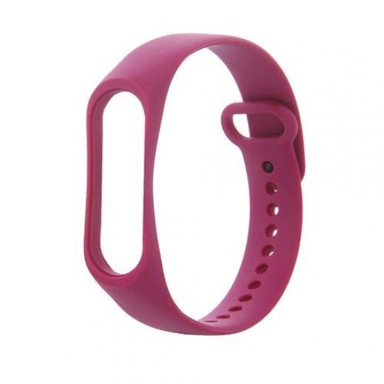 Silicone band for Xiaomi Mi Band 5 / 6 raspberry
