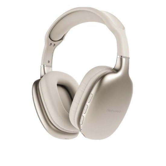 Sonic Gear Airphone 6 Ασύρματα Bluetooth Over Ear Ακουστικά Champagne Sonic Gear Airphone 6 Ασύρματα Bluetooth Over Ear Ακουστικά Champagne