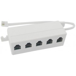 Splitter Sm226 Διακλαδωτης 6p4c 1/5