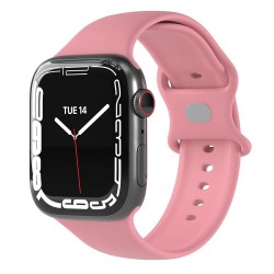 Techsuit Watchband (W031) Apple Watch 38/40/41/42mm Λουράκι Σιλικόνης Ροζ