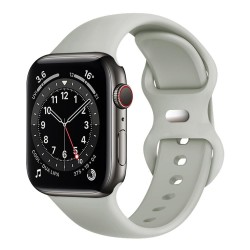 Techsuit Watchband (W031) Apple Watch 42/44/45/46/49mm Λουράκι Σιλικόνης Gray