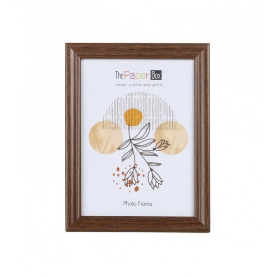 ThePaperBox Κορνίζα Πλαστική 15x21cm Καφέ