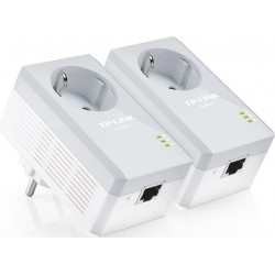 TP-LINK TL-PA4010PKIT V5 AV600 Passthrough Powerline Starter KIT TP-LINK TL-PA4010PKIT V5 AV600 Passthrough Powerline Starter KIT
