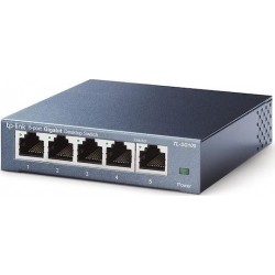 TP-LINK TL-SG105 v8 Unmanaged L2 Switch με 5 Θύρες Gigabit (1Gbps) Ethernet