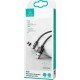 Usams SJ472 U59 Braided/ Magnetic USB to Lightning Cable Μαύρο 1m Usams SJ472 U59 Braided/ Magnetic USB to Lightning Cable Μαύρο 1m