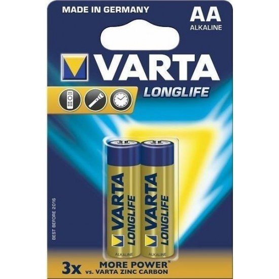 Varta 4106 Longlife AA Alkaline  (2τμχ)