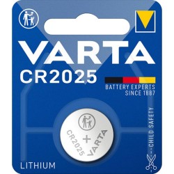 Varta Μπαταρία Λιθίου Ρολογιών CR2025 3V 1τμχ
