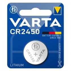 Varta Μπαταρία Λιθίου Ρολογιών CR2450 3V 1τμχ
