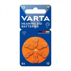 Varta Μπαταρίες Ακουστικών Βαρηκοΐας 13 1.45V 6τμχ
