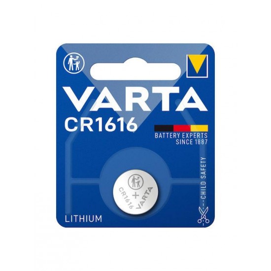 Varta Professional Electronics Μπαταρία Λιθίου Ρολογιών CR1616 3V 1τμχ