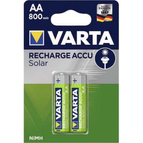 Varta Recharge Accu Solar AA 800mAh (2τμχ)
